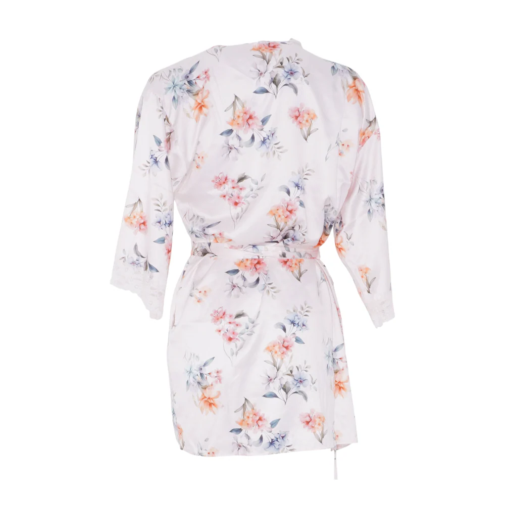 Pink Floral Robe - Image 2