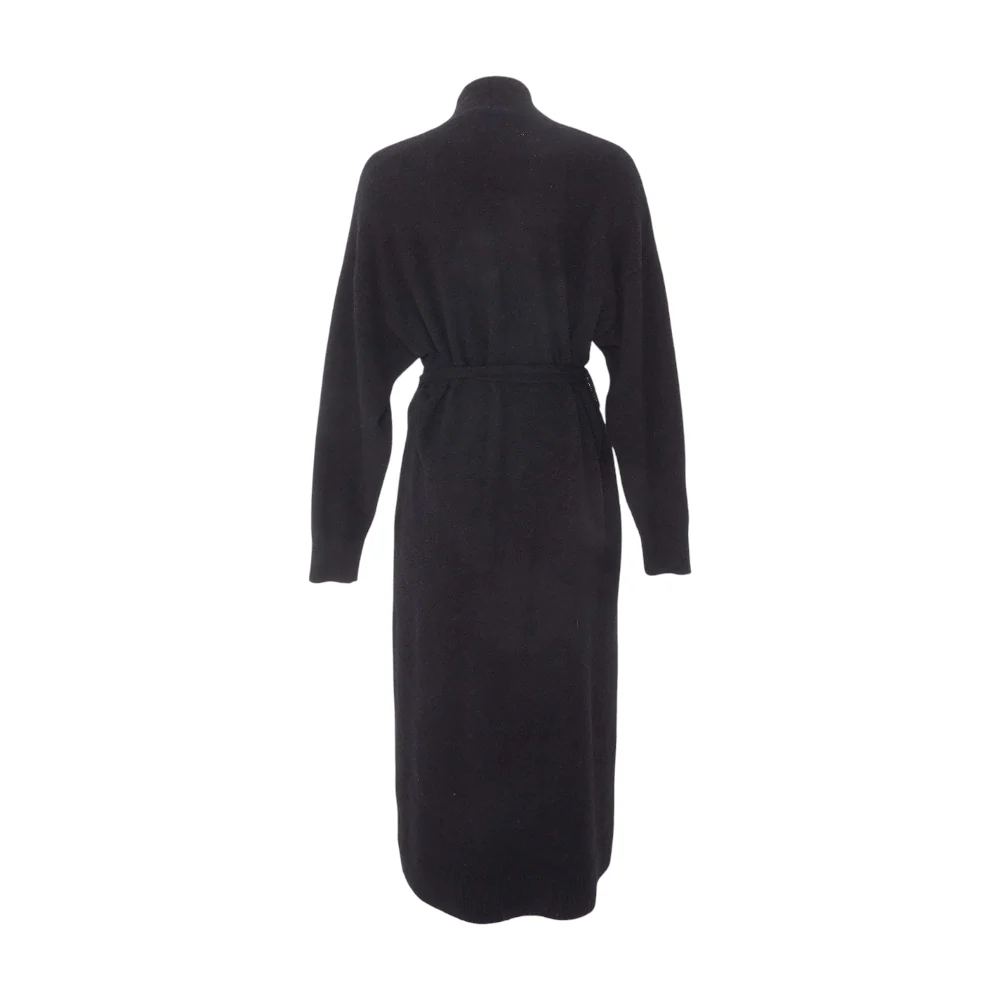 Black Solid Robe - Image 2