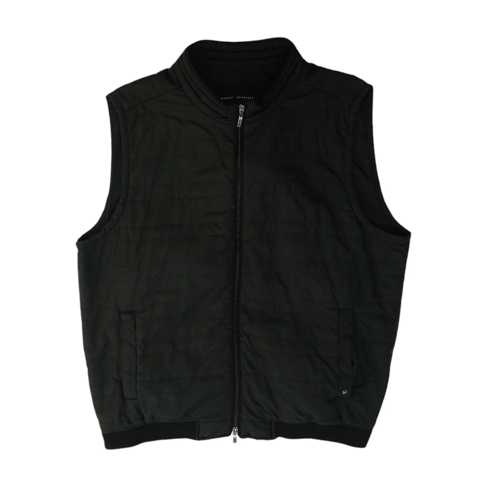 Black Solid Vest