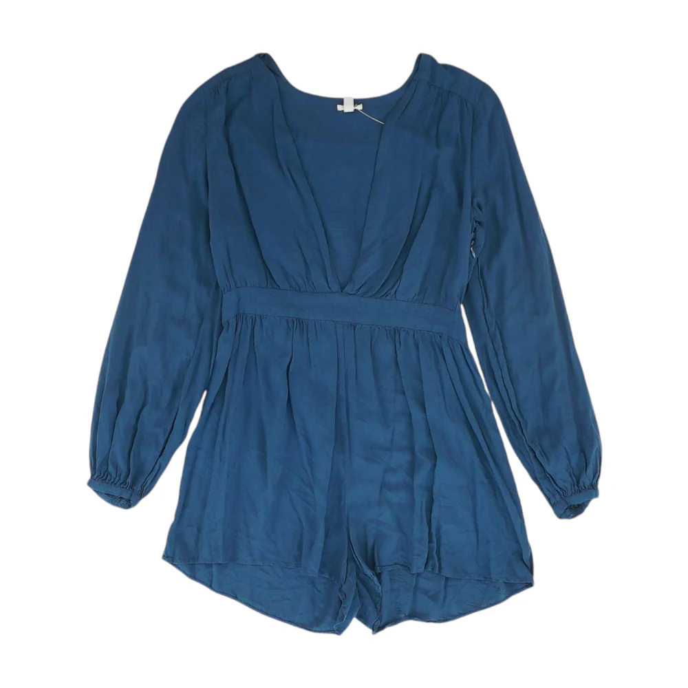 Navy Romper