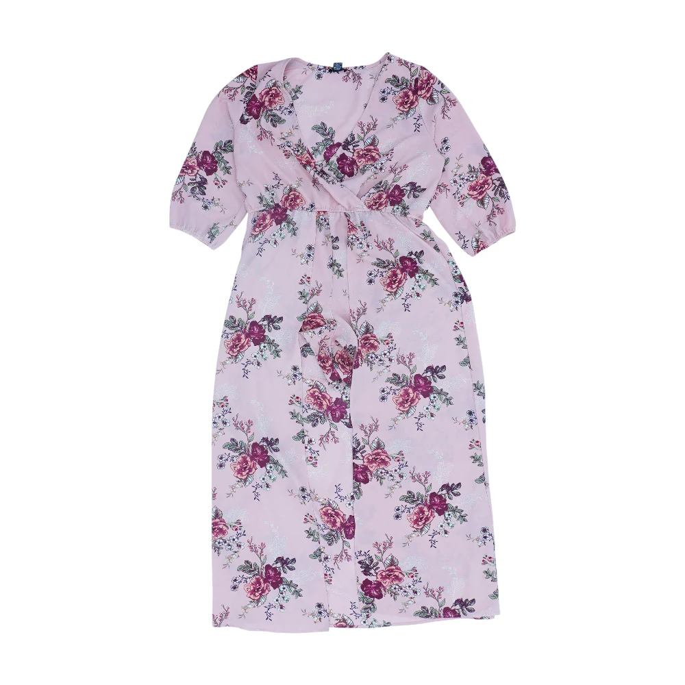 Pink Floral Jumpsuit