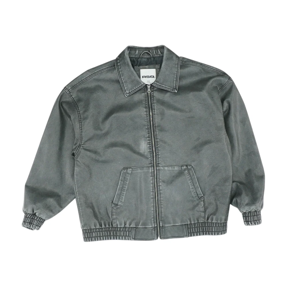 Gray Solid Jacket