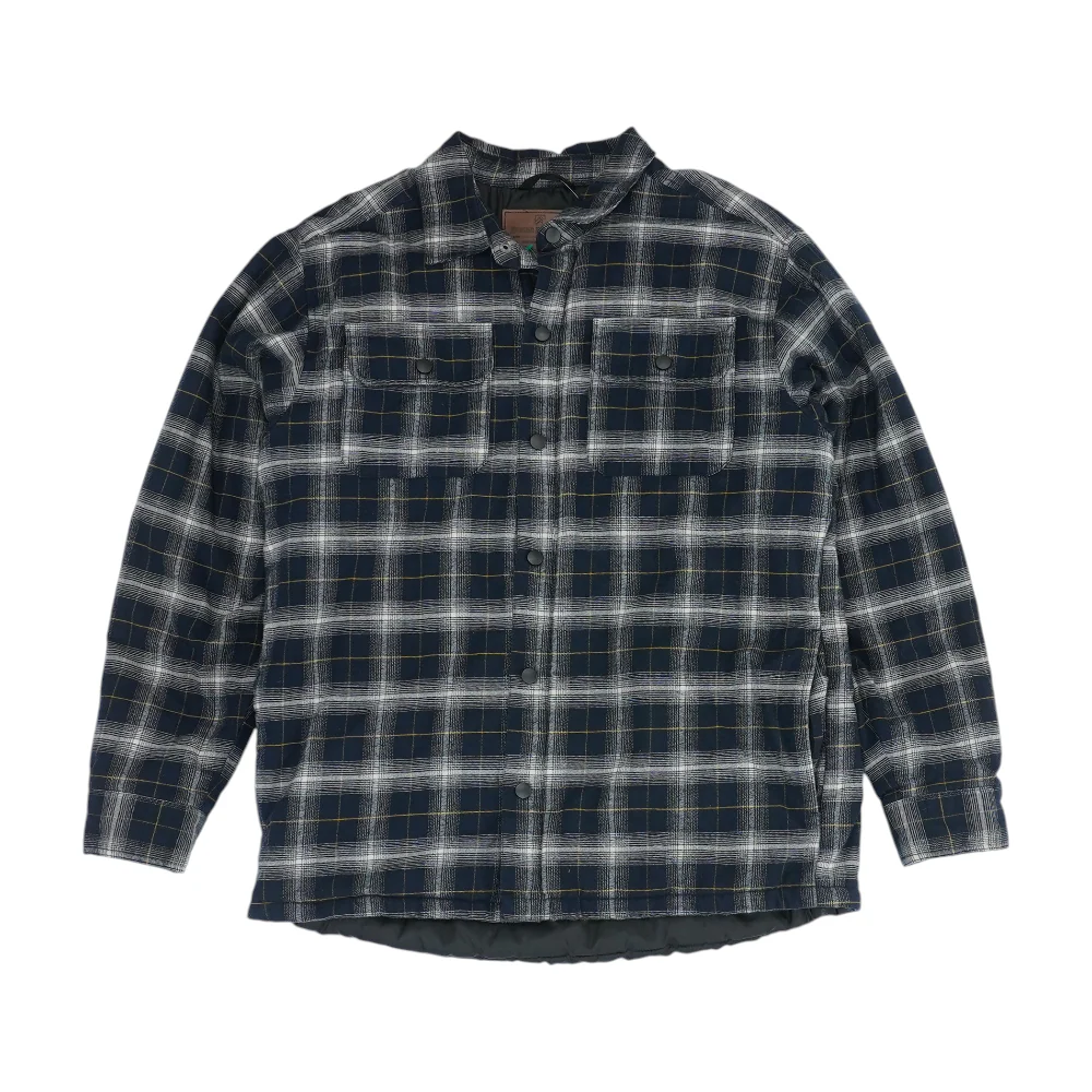 Navy Plaid Jacket