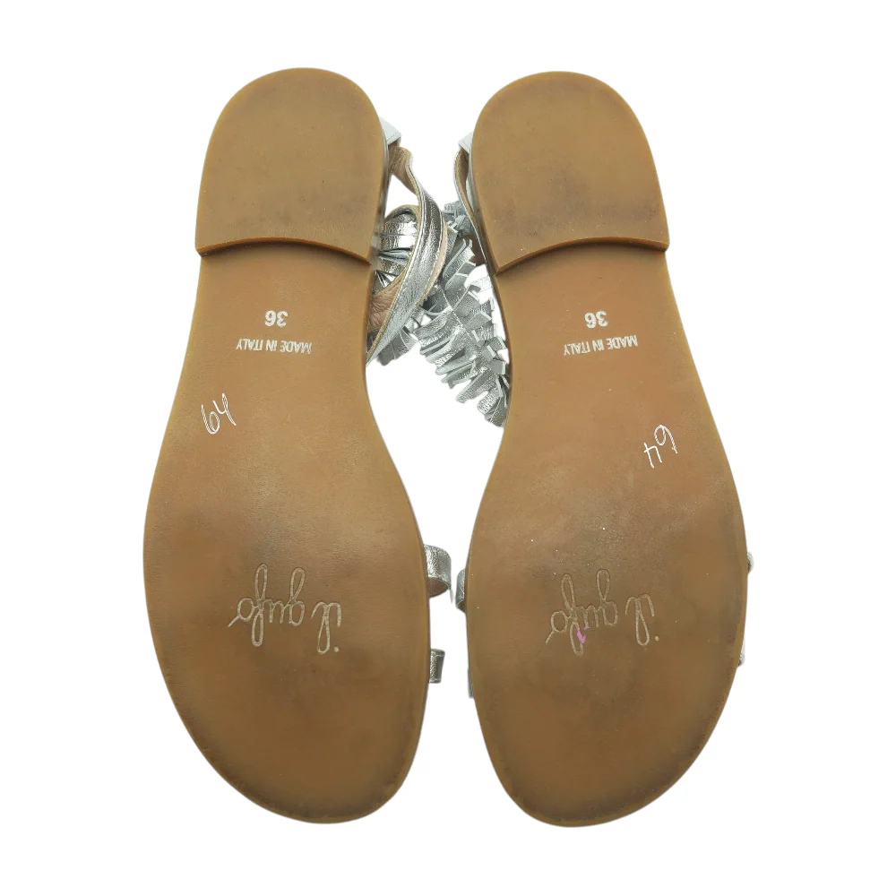 Silver Sandals Shoes - Image 3