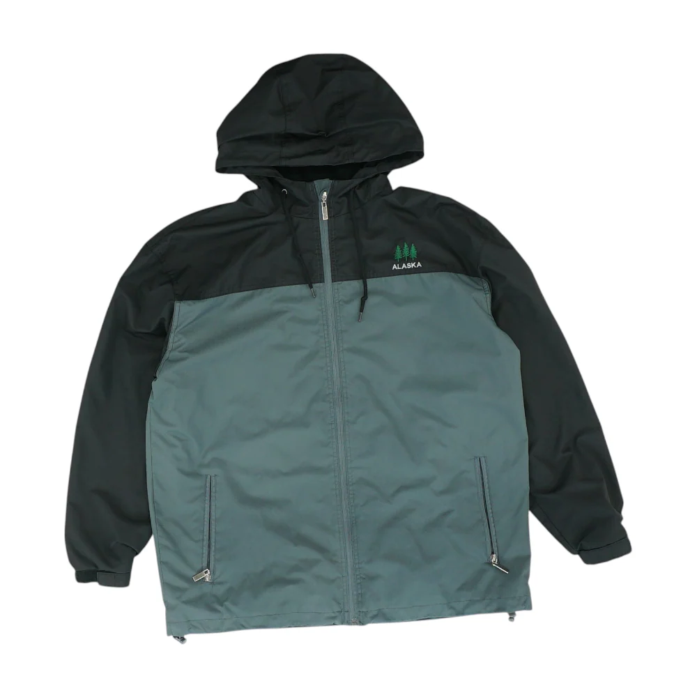 Gray Color Block Active Jacket