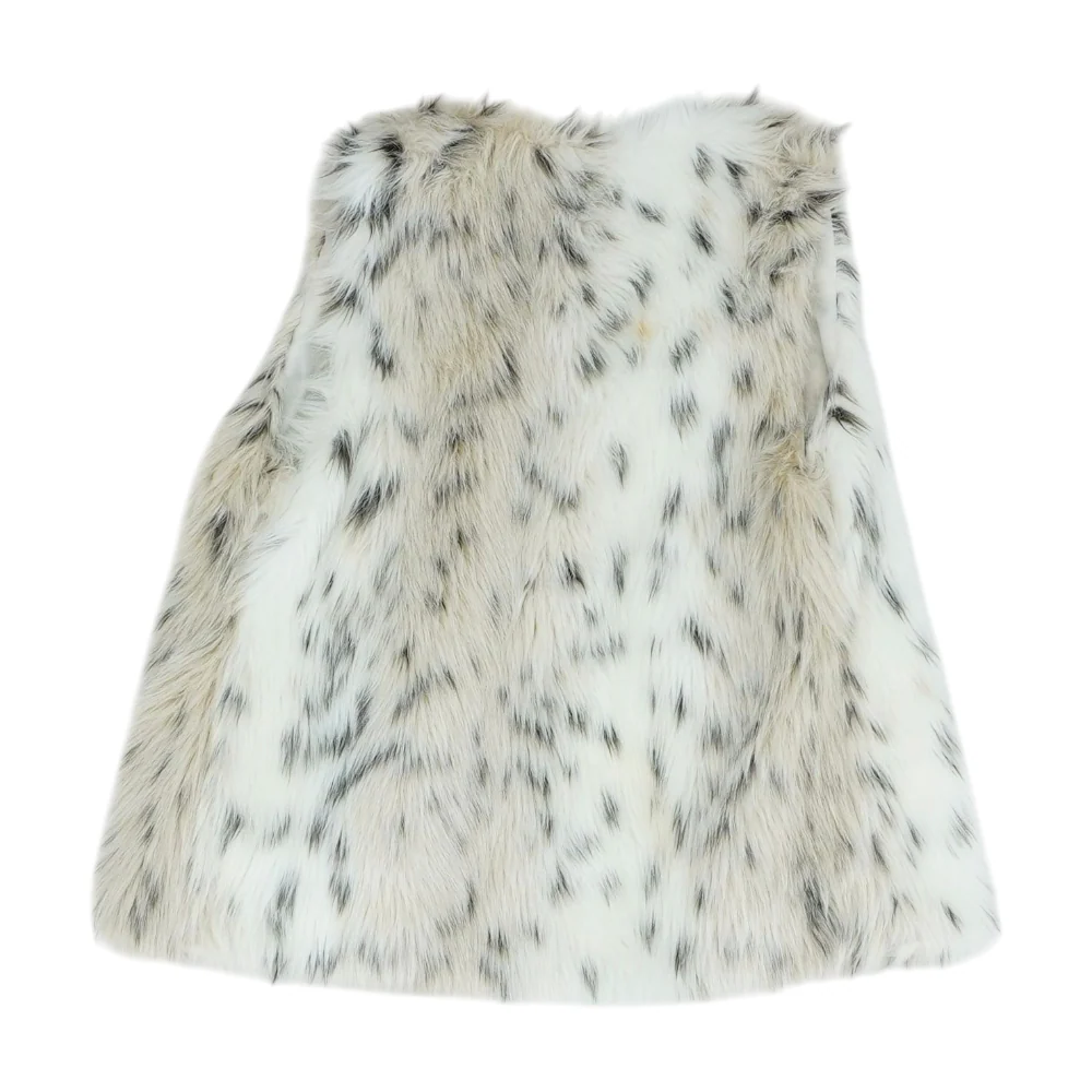 Multi Animal Print Vest Sweater - Image 2