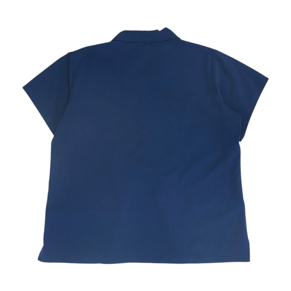 Navy Plus Scrub Top - Image 2