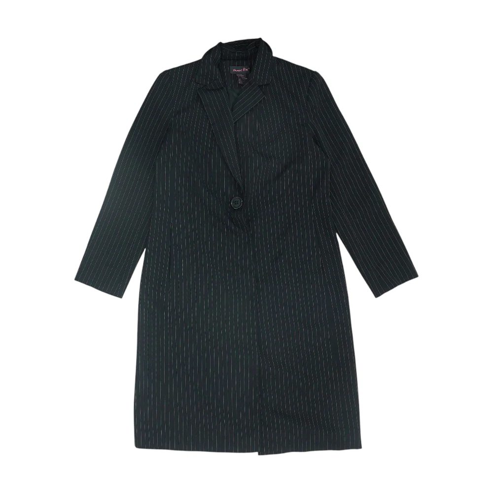 Black Striped Blazer