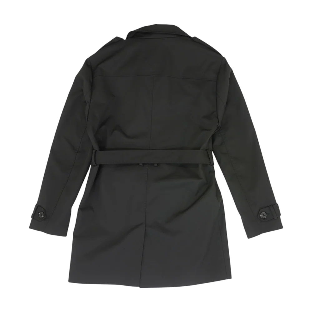Black Solid Coat - Image 2