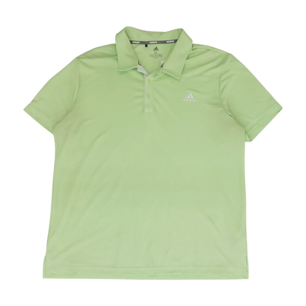 Green Solid Short Sleeve Polo