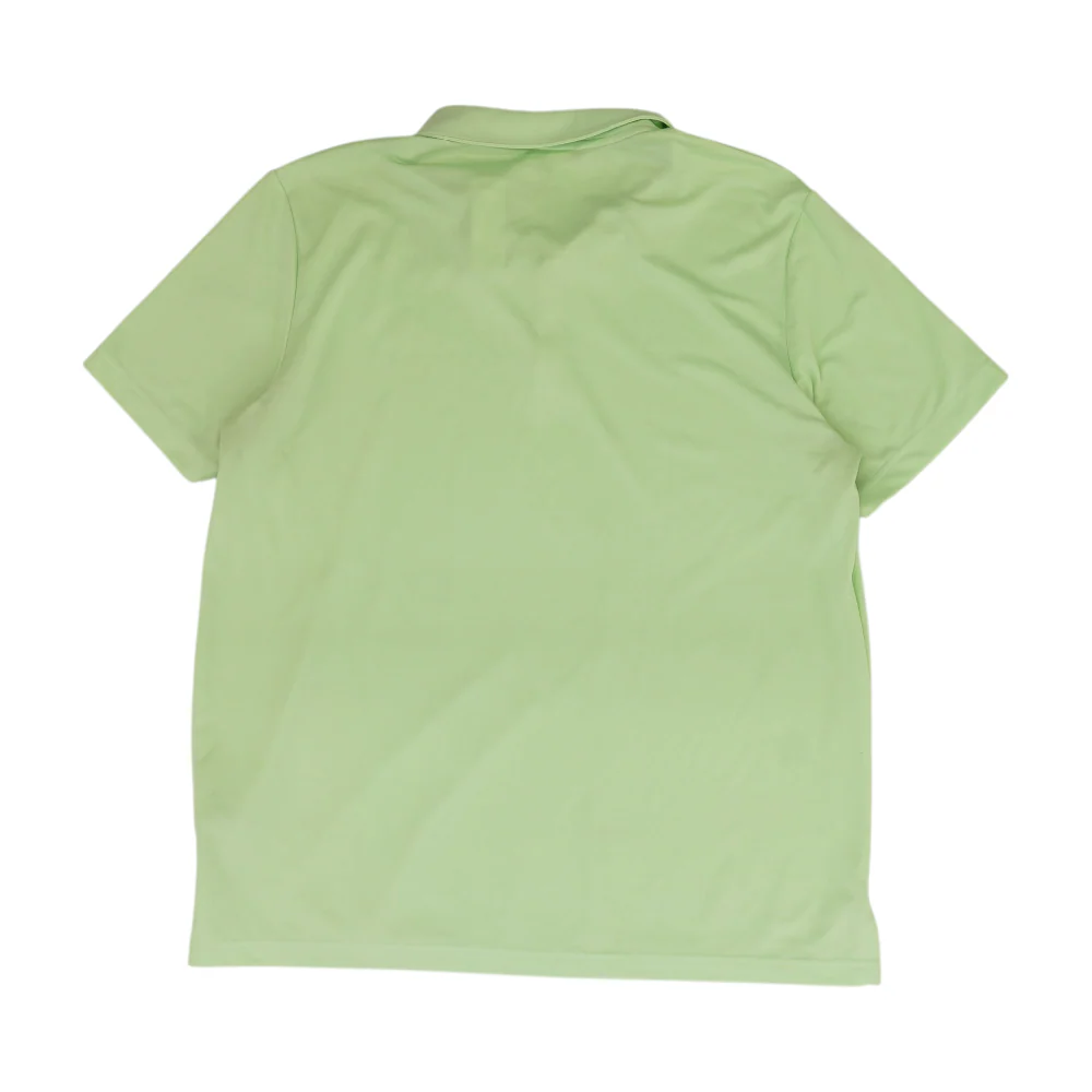 Green Solid Short Sleeve Polo - Image 2