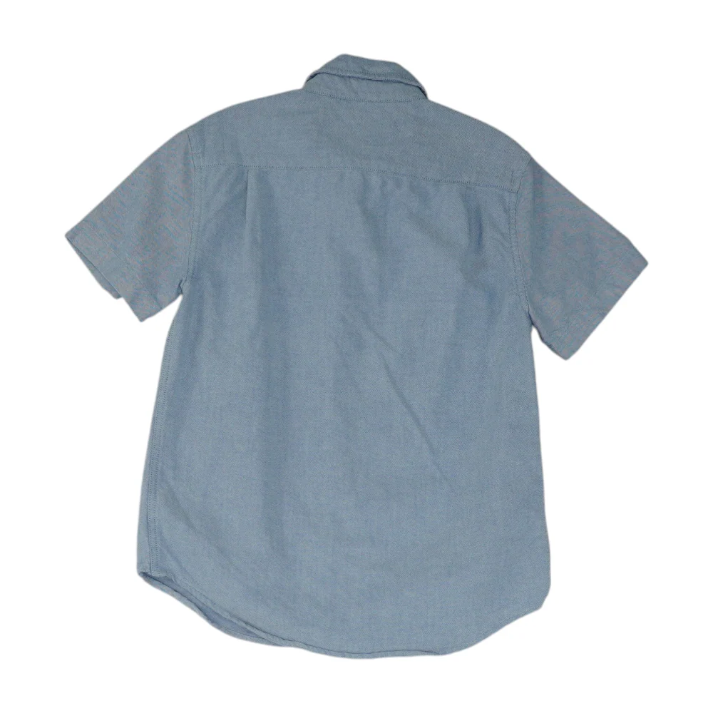 Blue Short Sleeve Button Down - Image 2