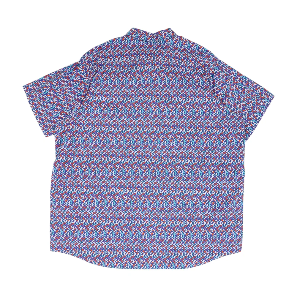 Multi Tall Geometric Short Sleeve Button Down - Image 2