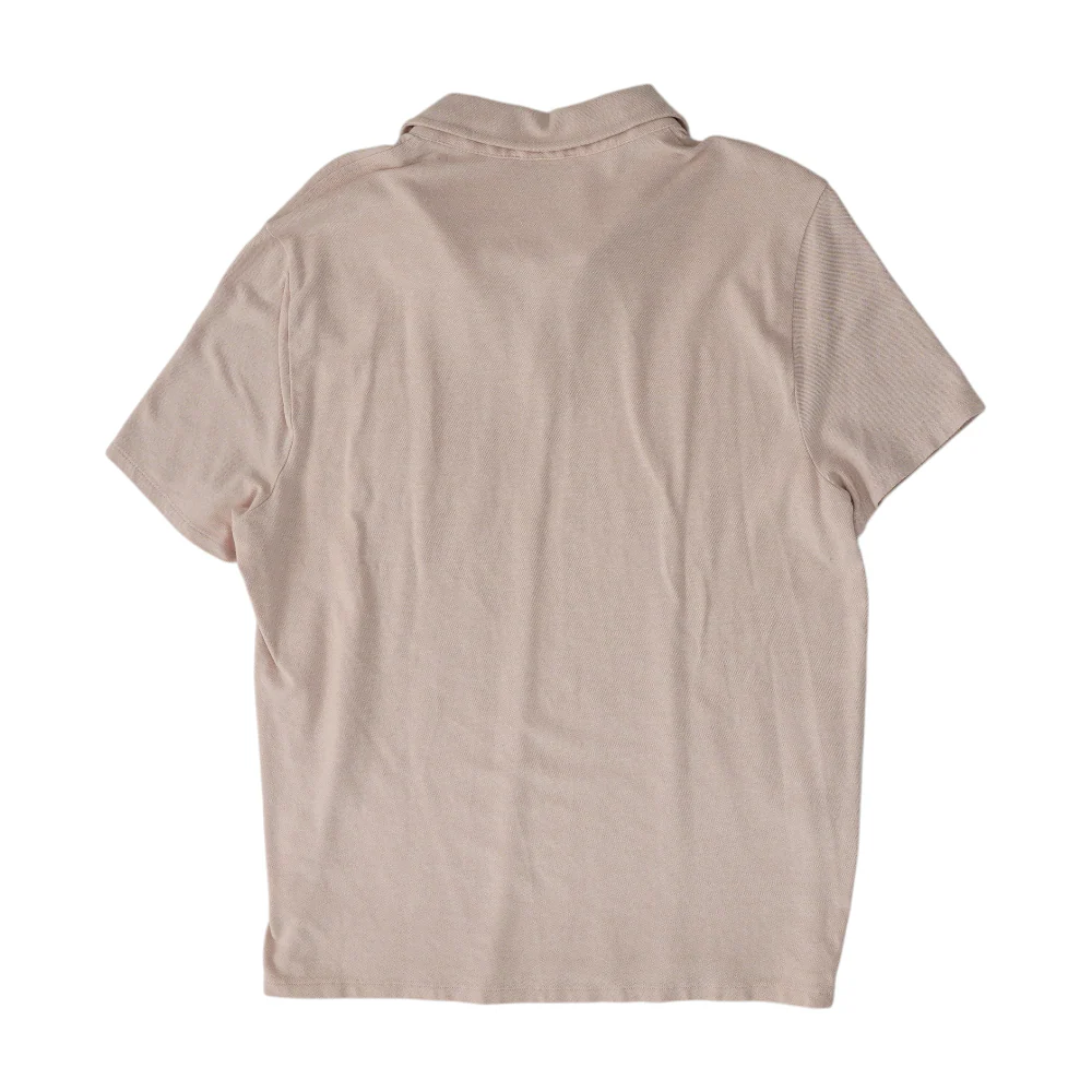 Pink Solid Short Sleeve Polo - Image 2