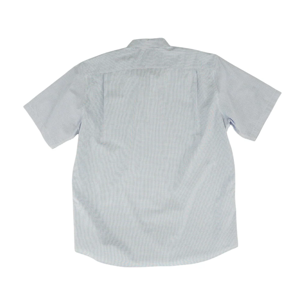 Blue Check Short Sleeve Button Down - Image 2