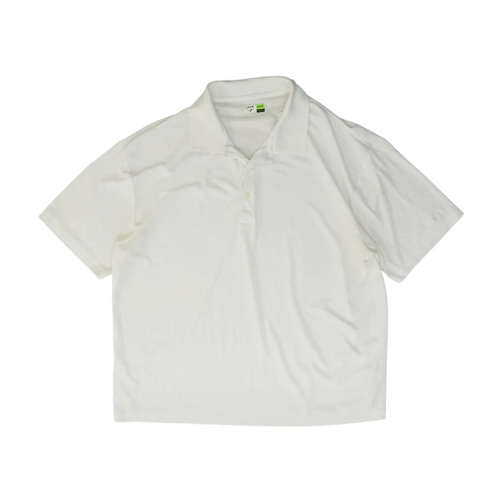 Ivory Solid Short Sleeve Polo