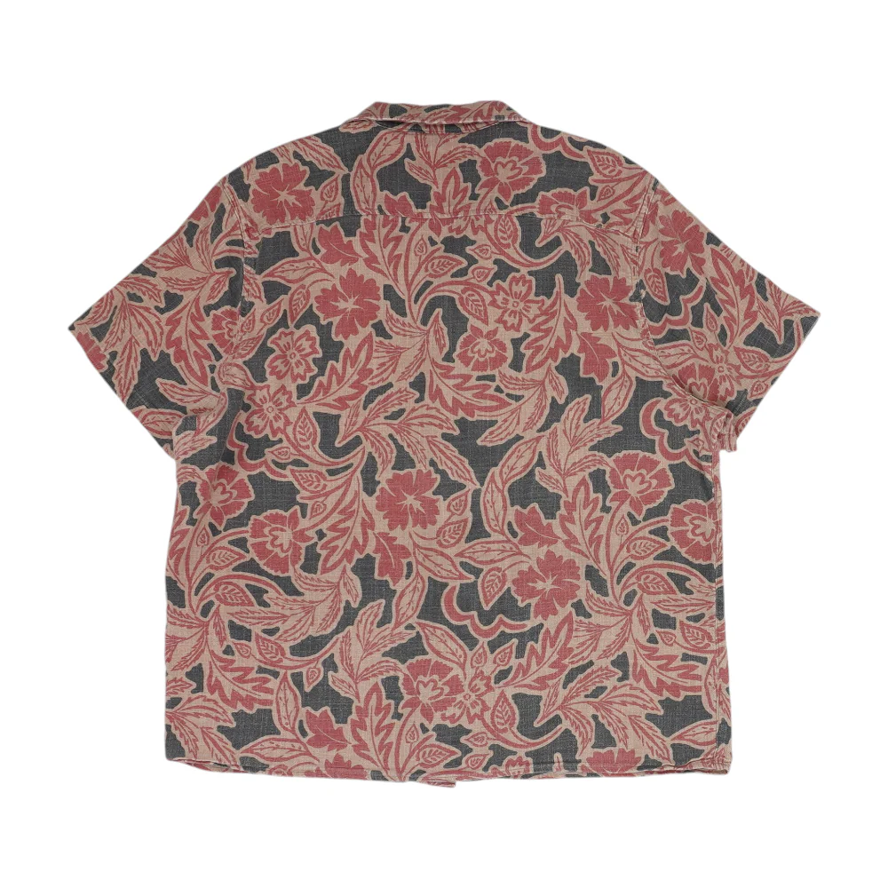 Pink Floral Short Sleeve Button Down - Image 2
