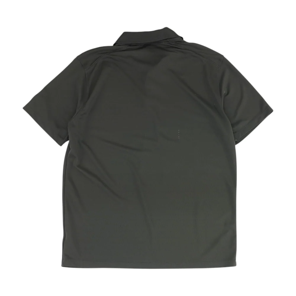Charcoal Solid Short Sleeve Polo - Image 2