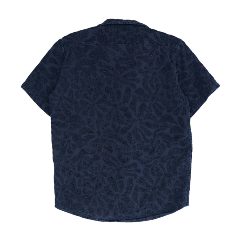 Black Solid Short Sleeve Button Down - Image 2