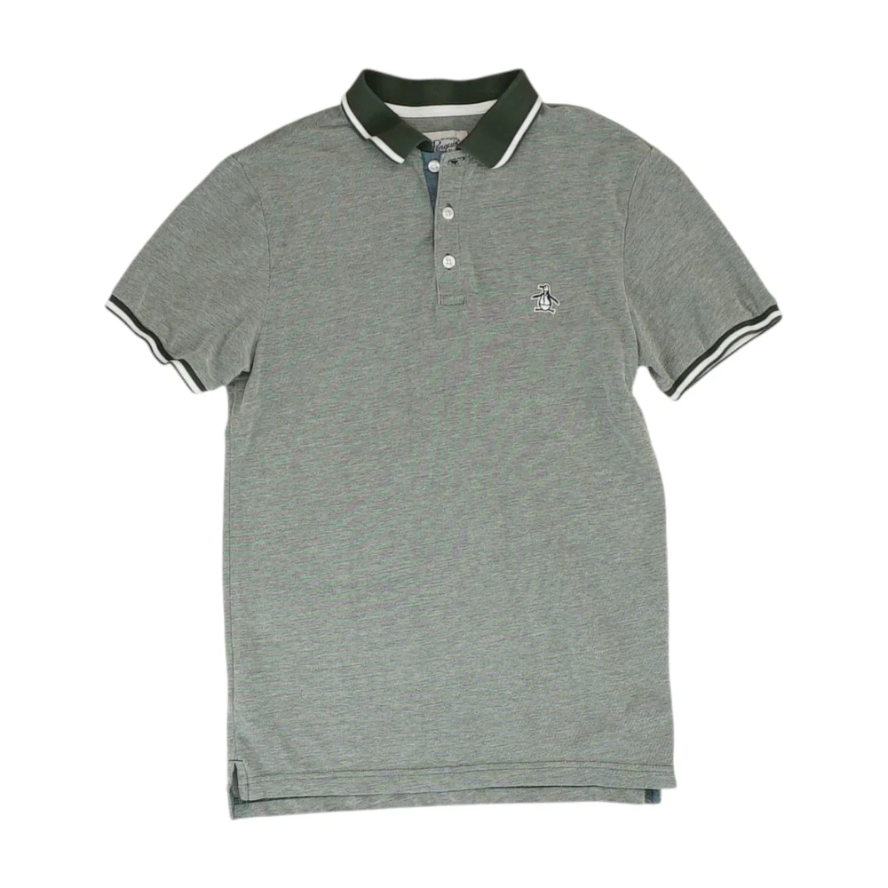 Green Solid Short Sleeve Polo