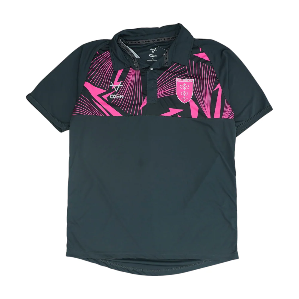 Gray Solid Short Sleeve Polo