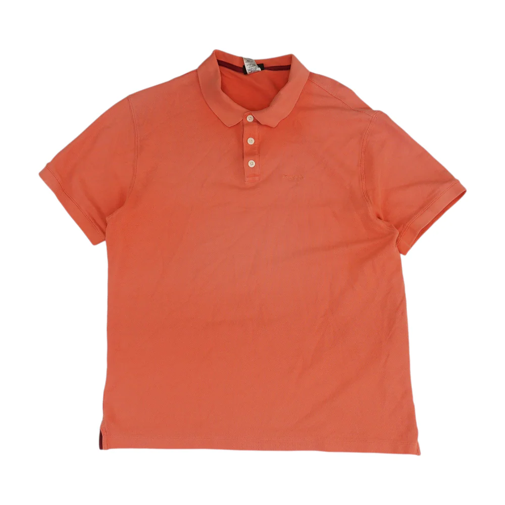 Pink Solid Short Sleeve Polo