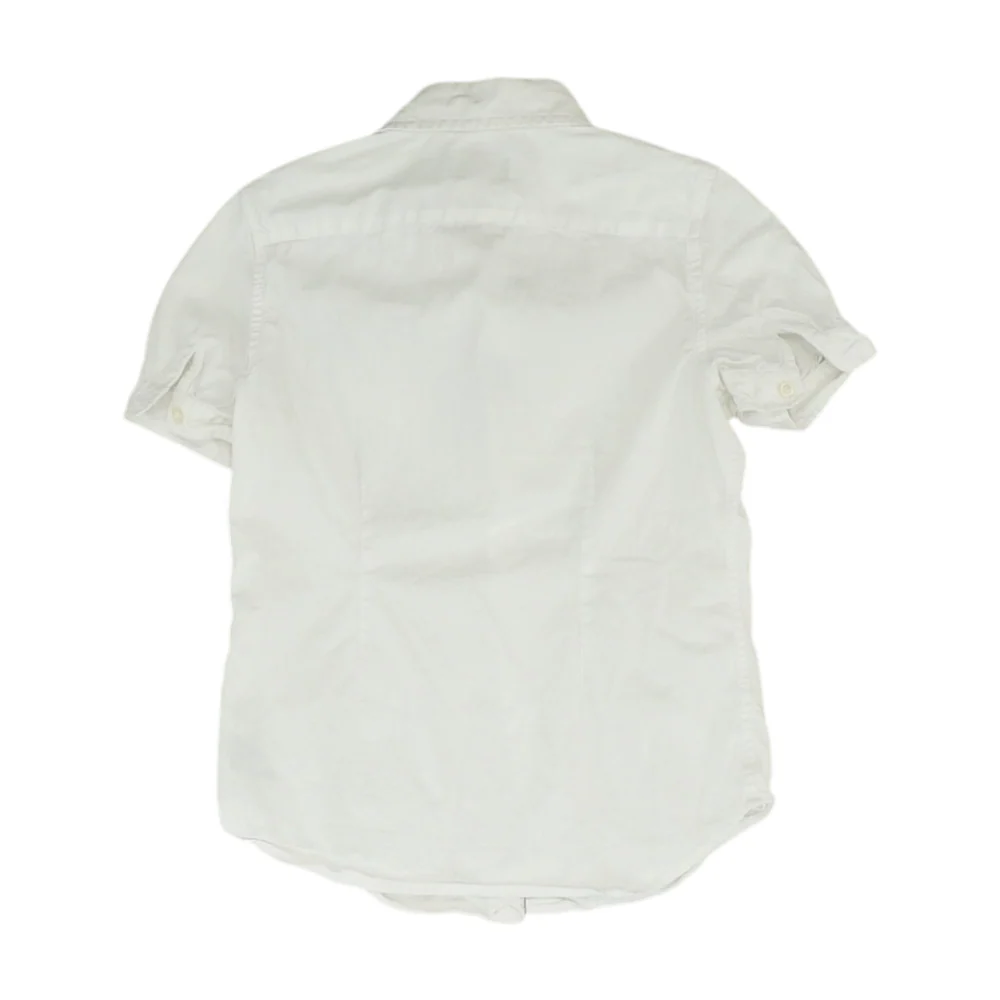 White Short Sleeve Button Down - Image 2