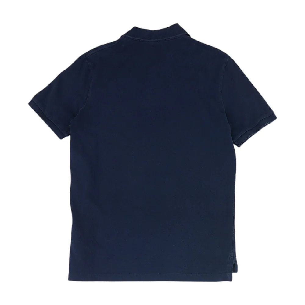 Navy Solid Short Sleeve Polo - Image 2