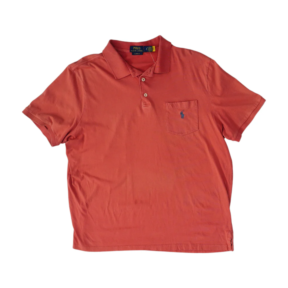 Pink Solid Short Sleeve Polo