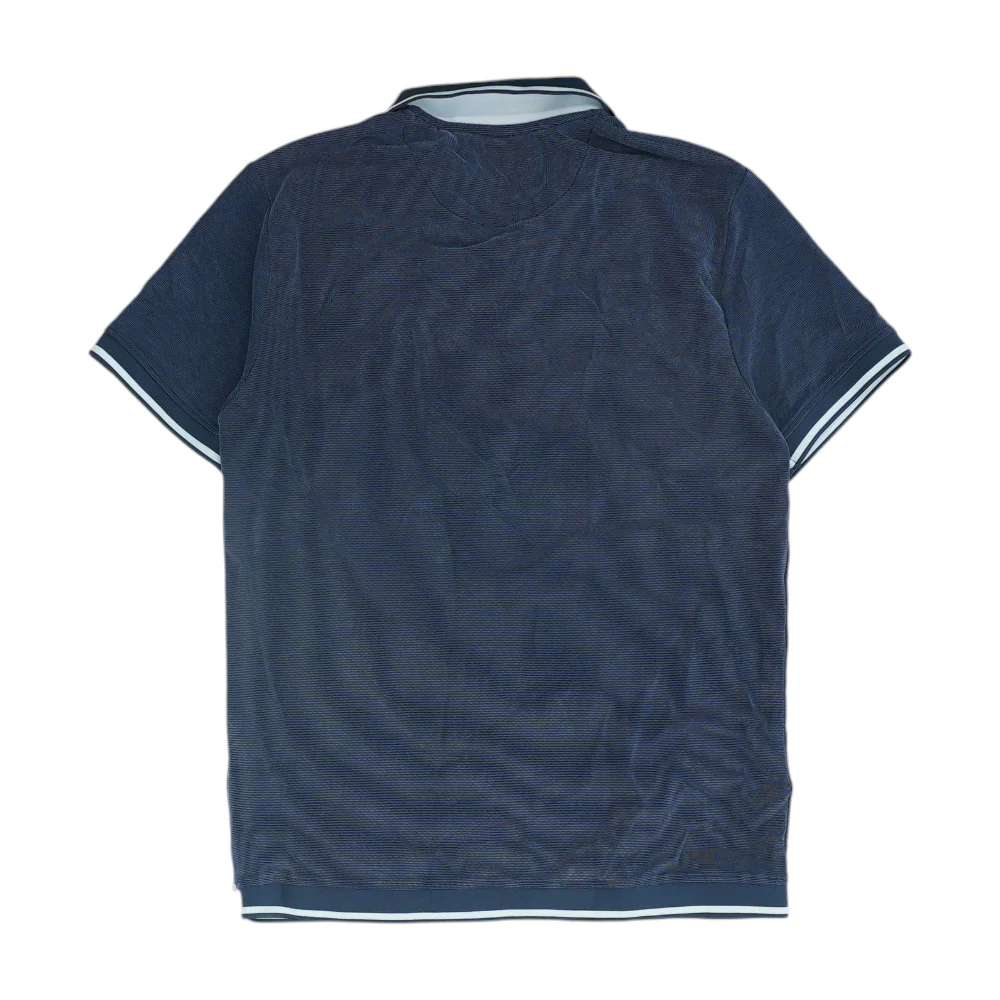 Navy Solid Short Sleeve Polo - Image 2