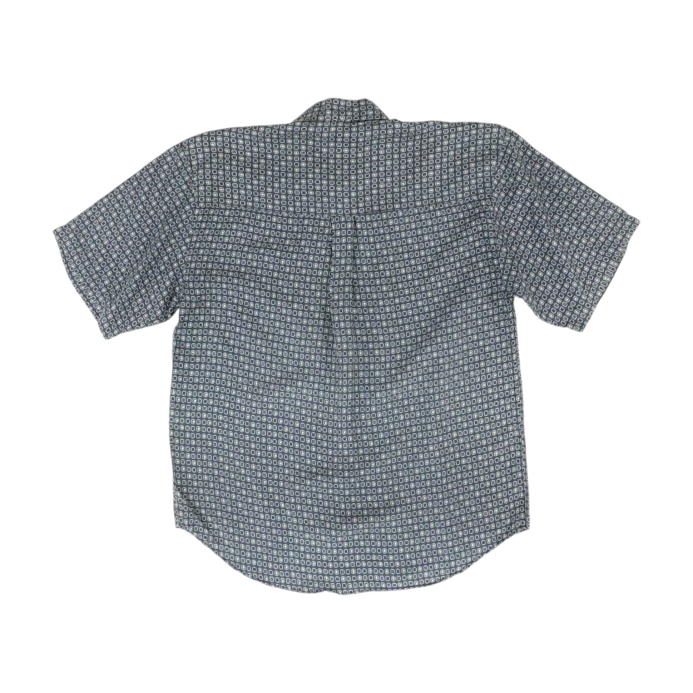 Blue Check Short Sleeve Button Down - Image 2