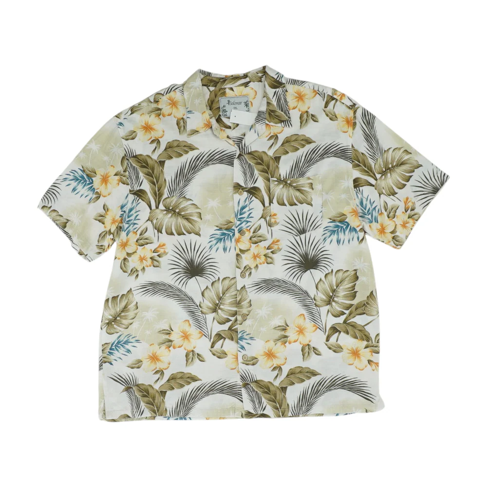 Multi Floral Short Sleeve Button Down