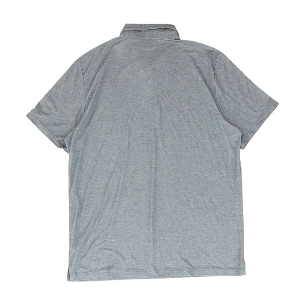 Navy Solid Short Sleeve Polo - Image 2