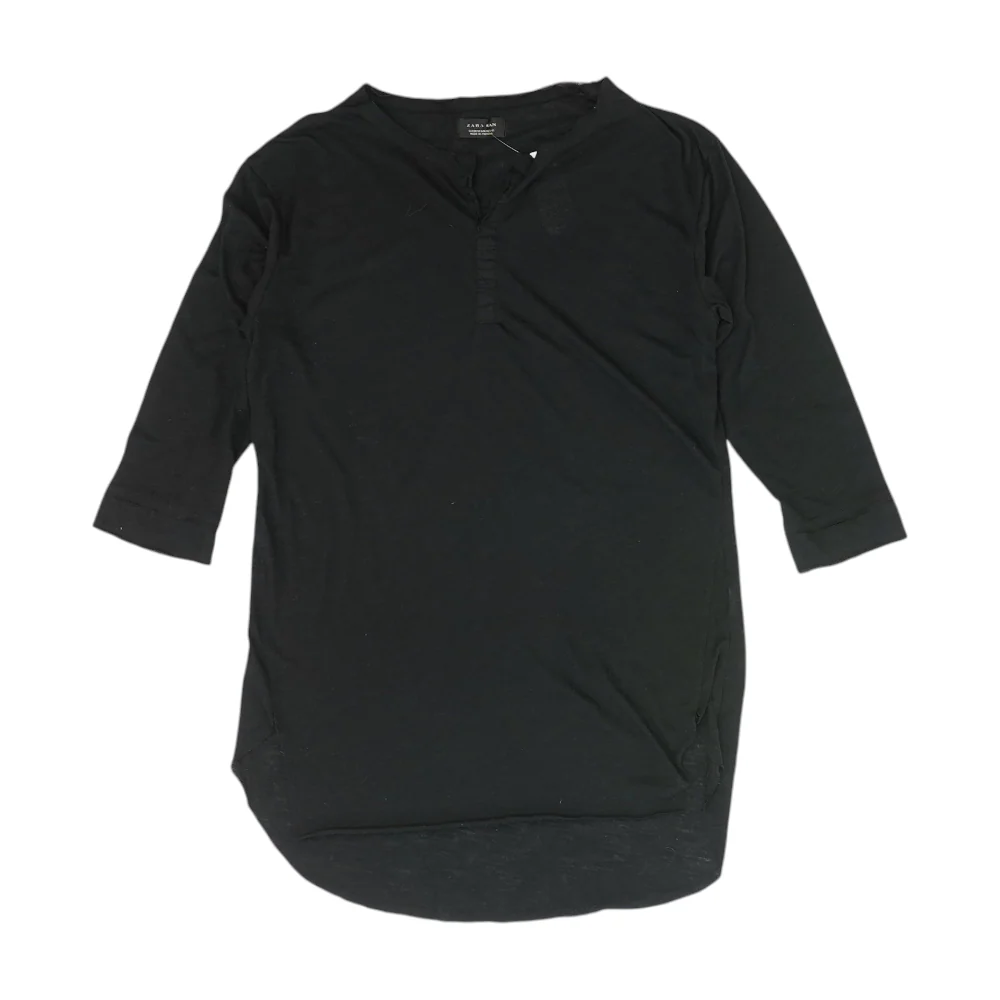 Black Solid T-Shirt