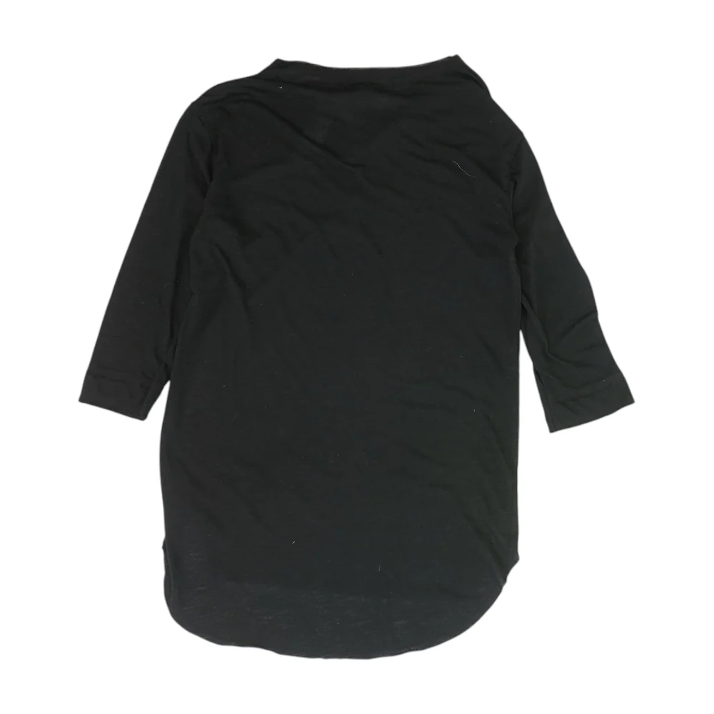 Black Solid T-Shirt - Image 2