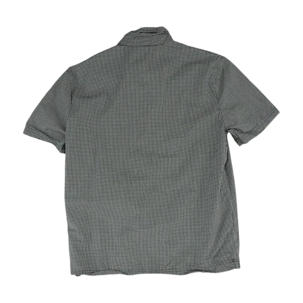 Black Check Short Sleeve Polo - Image 2
