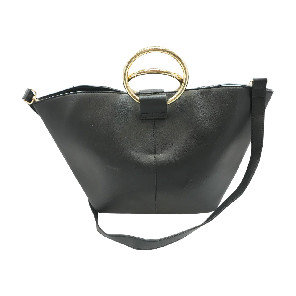 Black Shoulder Bag - Image 2