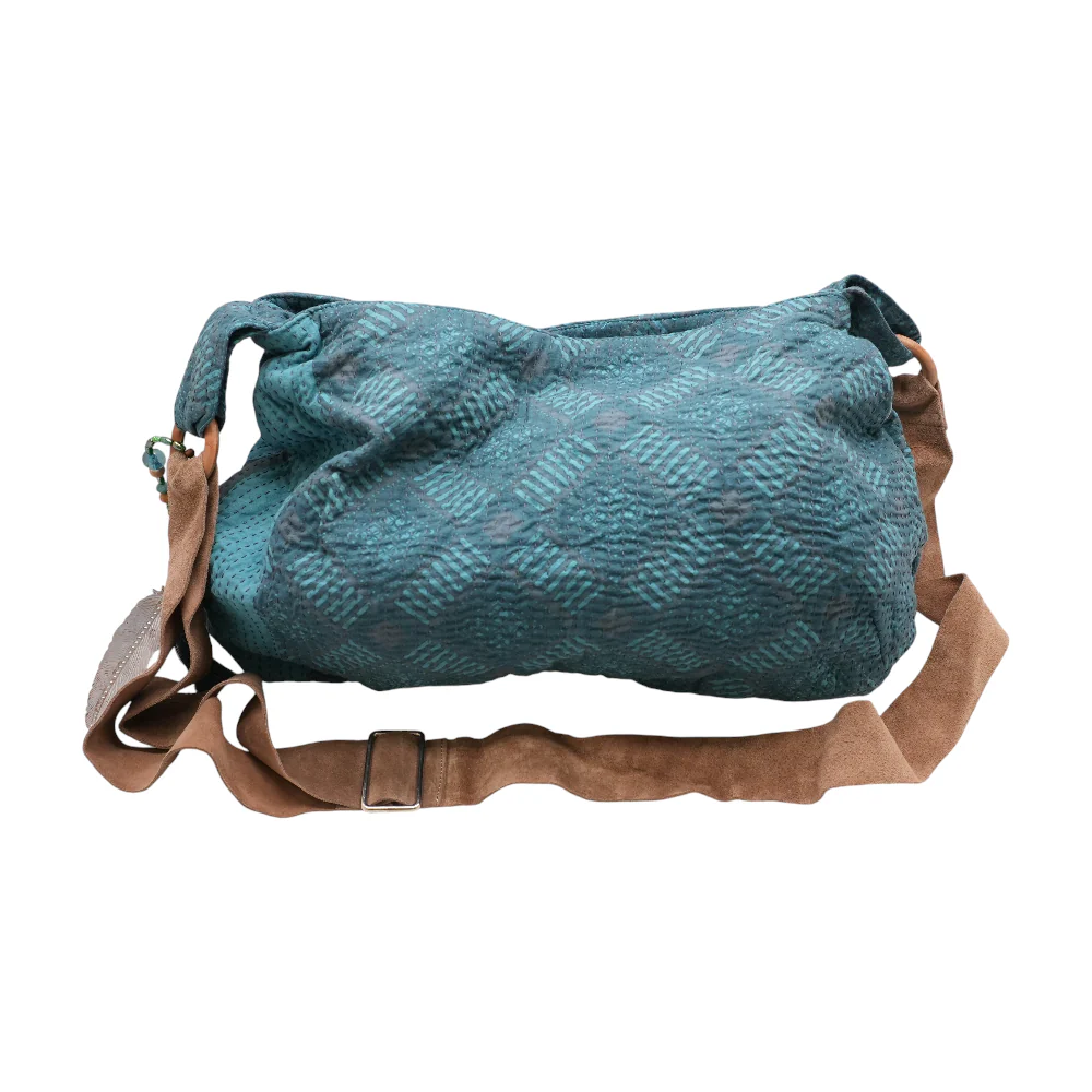 Blue Shoulder Bag