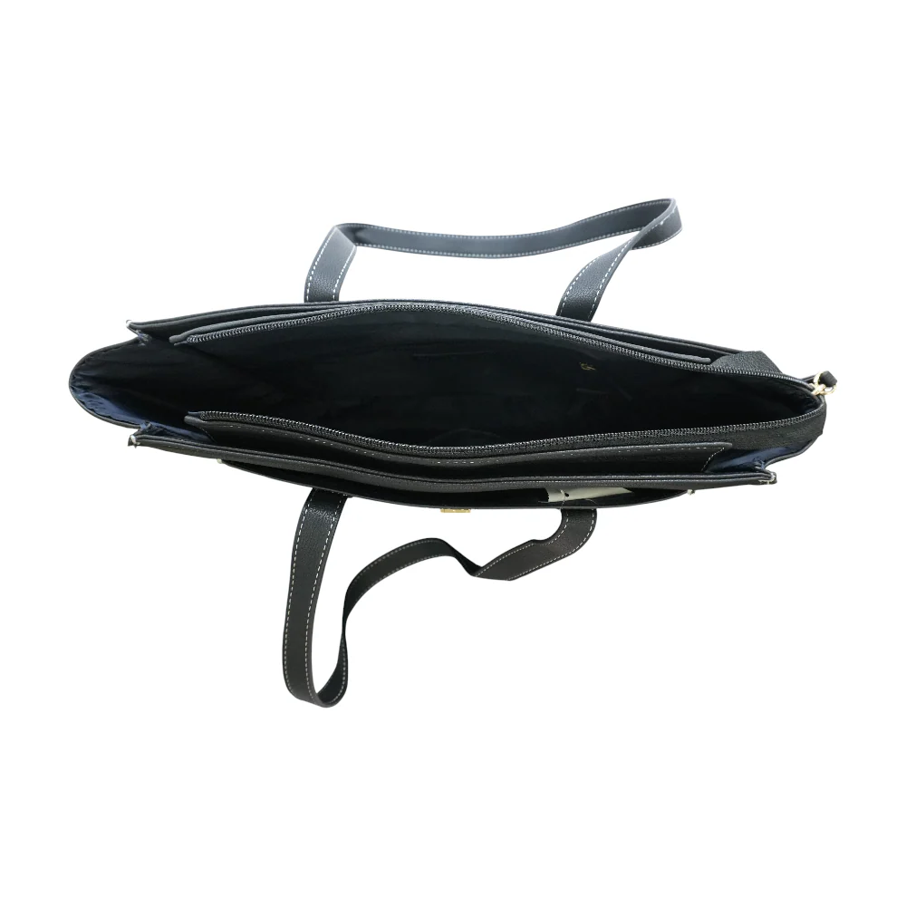 Black Shoulder Bag - Image 3