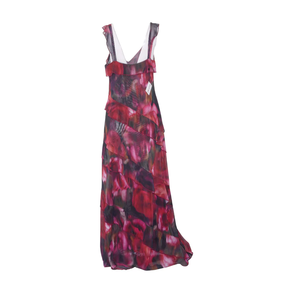 Pink Graphic Maxi Dress - Image 2
