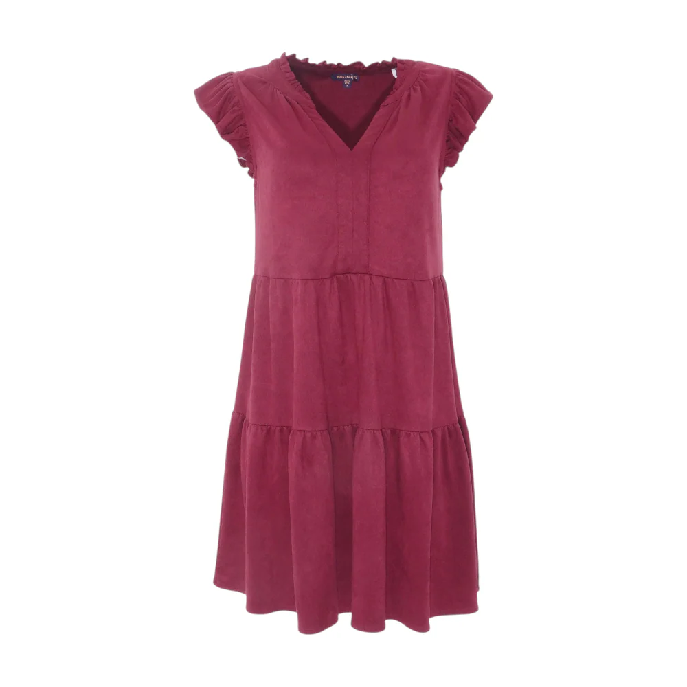 Maroon Mini Dress