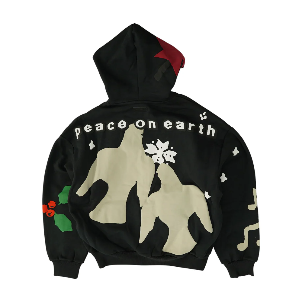 Black Graphic Jacket - Image 2