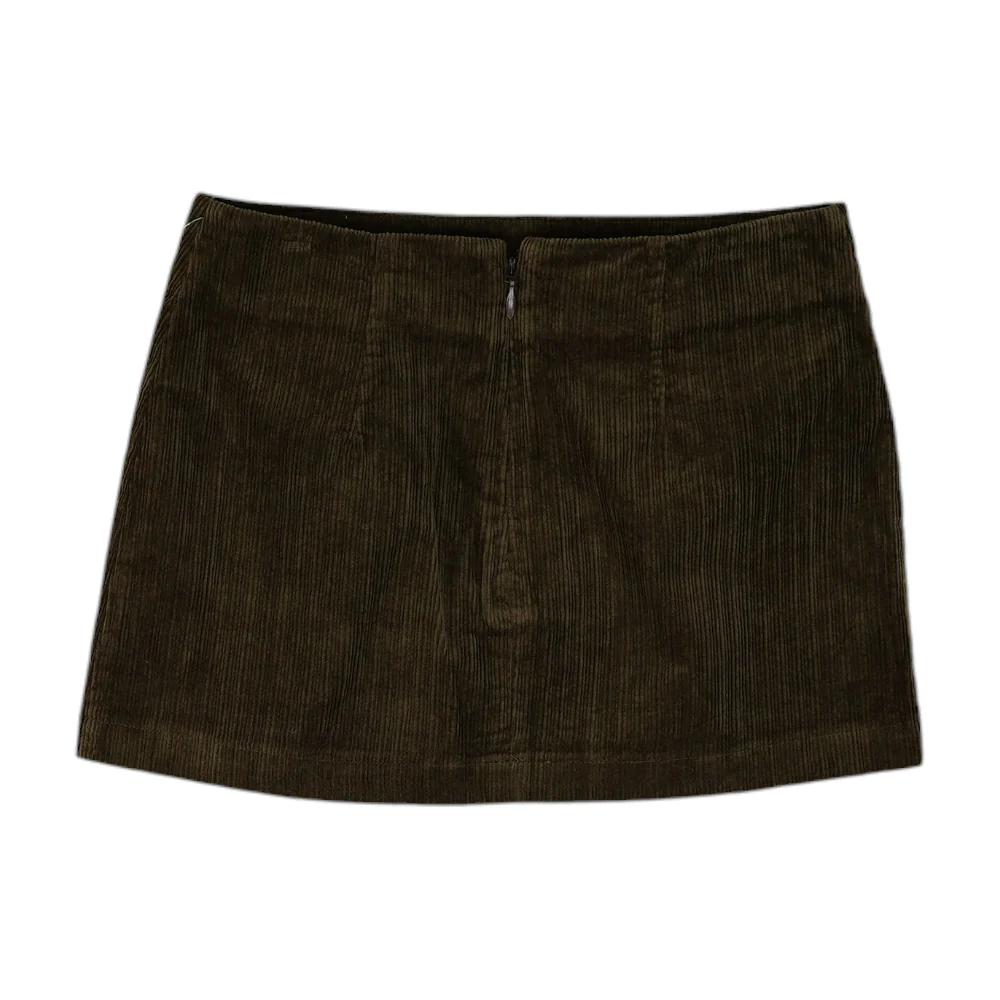 Brown Mini Skirt - Image 2