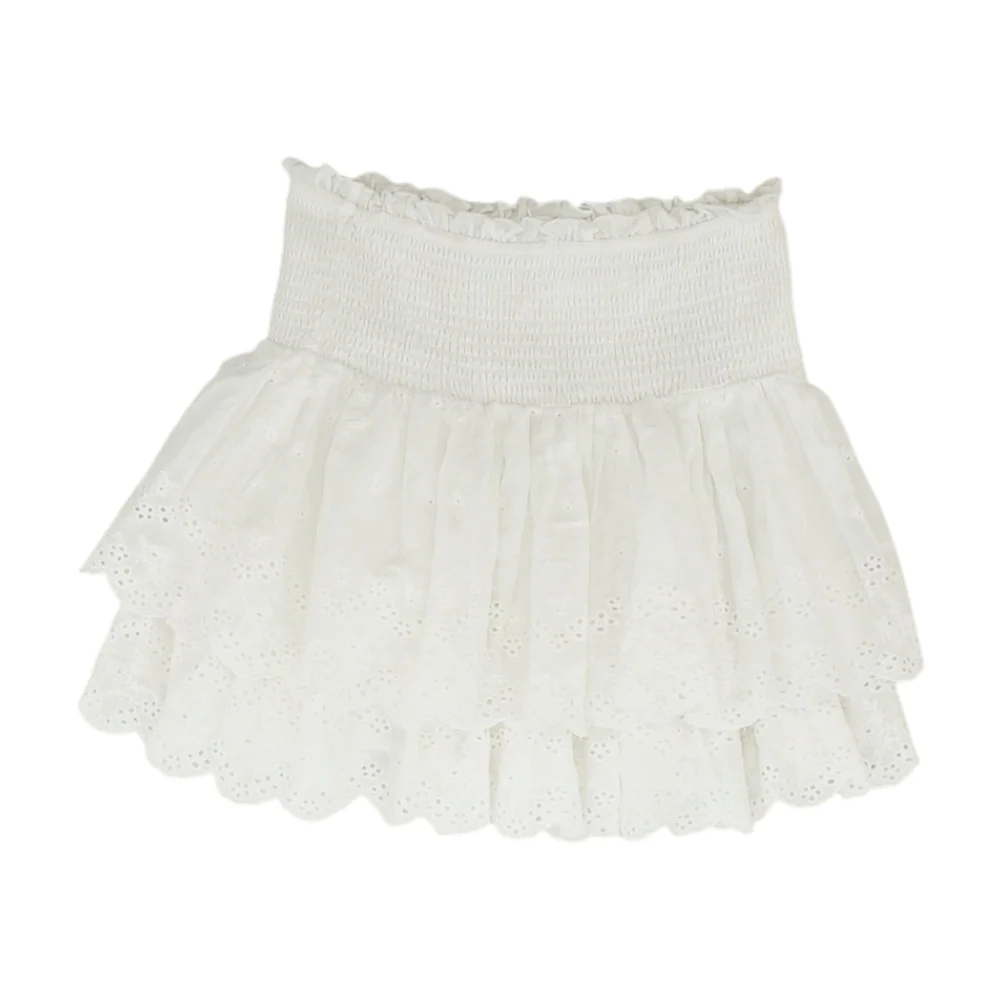 White Mini Skirt