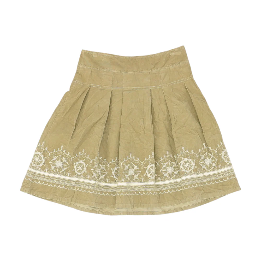 Tan Mini Skirt