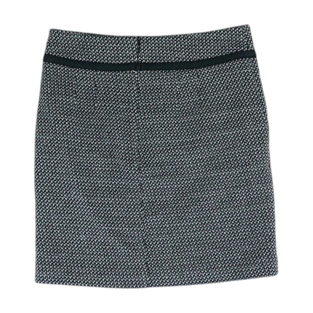 Black Print Mini Skirt - Image 2