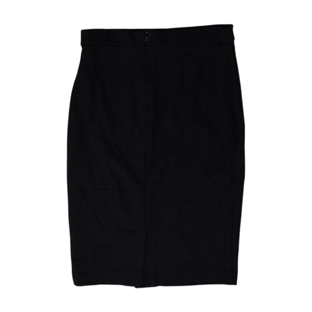 Navy Polka Dot Midi Skirt - Image 2