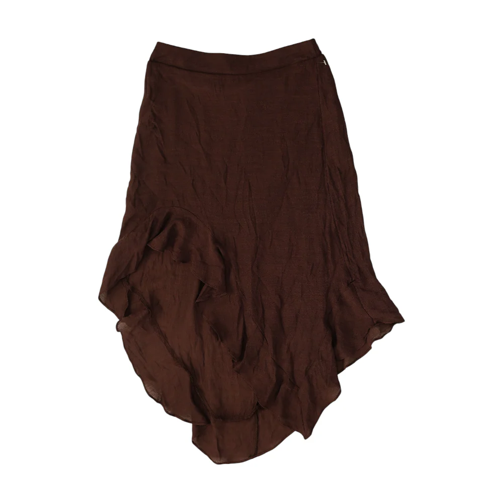 Brown Midi Skirt