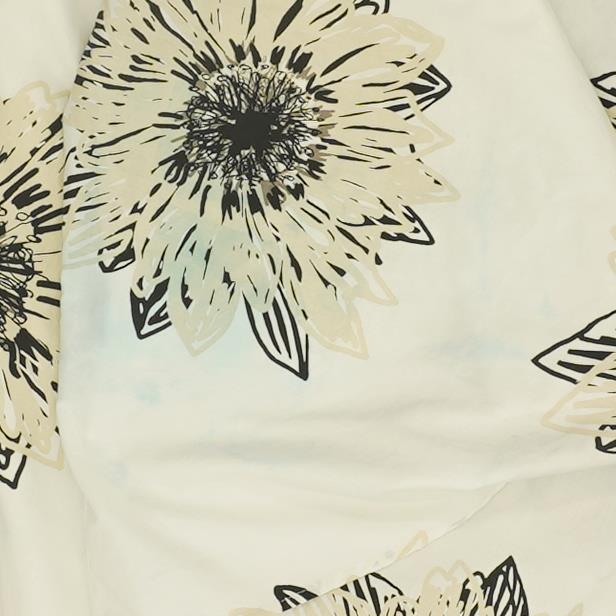 White Floral Midi Skirt - Image 3