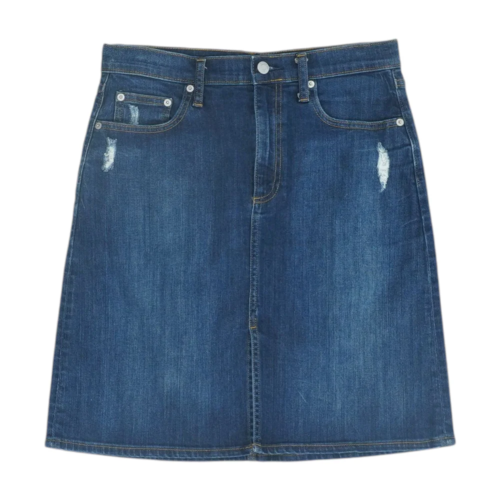 Blue Mini Skirt